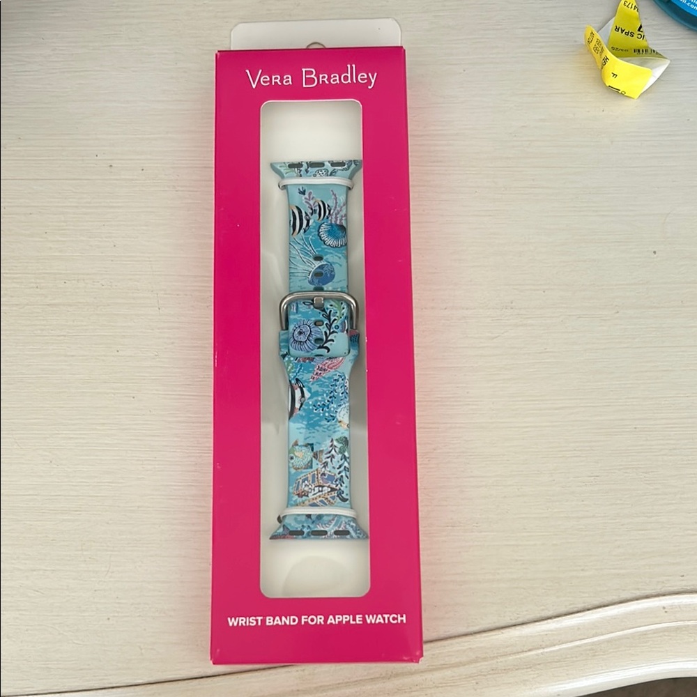 Vera Bradley Blue Floral Apple Watch Band